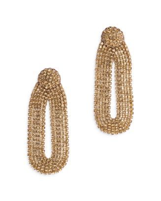Deepa by Deepa Gurnani Shyna Embellished Loop Chandelier Earrings  Jewelry & Accessories - Bloomi... | Bloomingdale's (US)