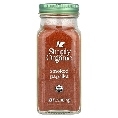 Simply Organic, Smoked Paprika, 2.72 oz (77 g) | iHerb
