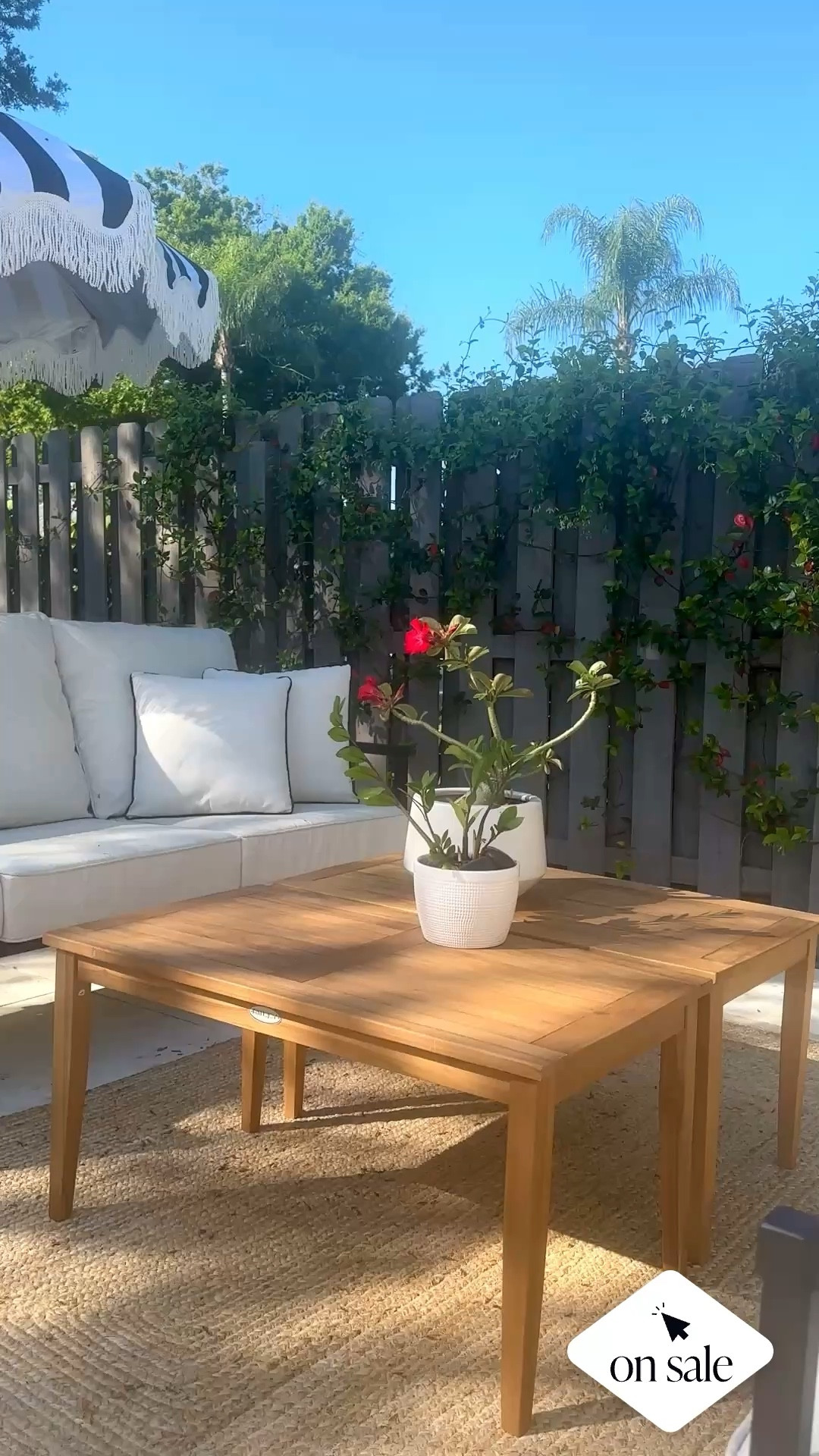 Patio tables arrived and are looking good! Two is better than one in this case! I wanted enough surface space for food and beverages.  You can’t beat the price! 
Happy shopping! 

#LTKHome #LTKSeasonal #LTKSaleAlert