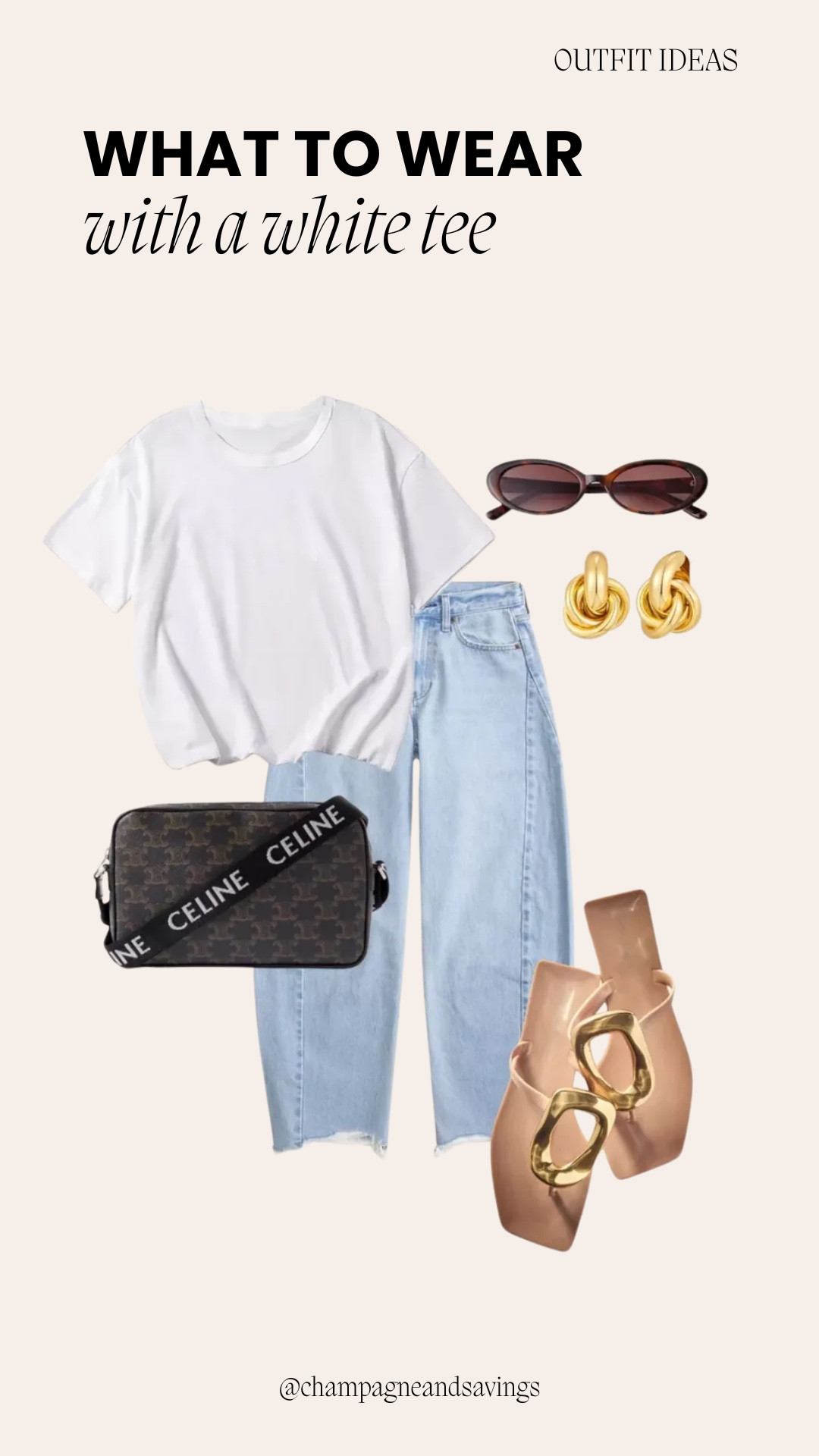 White tee outfit

#LTKootd
