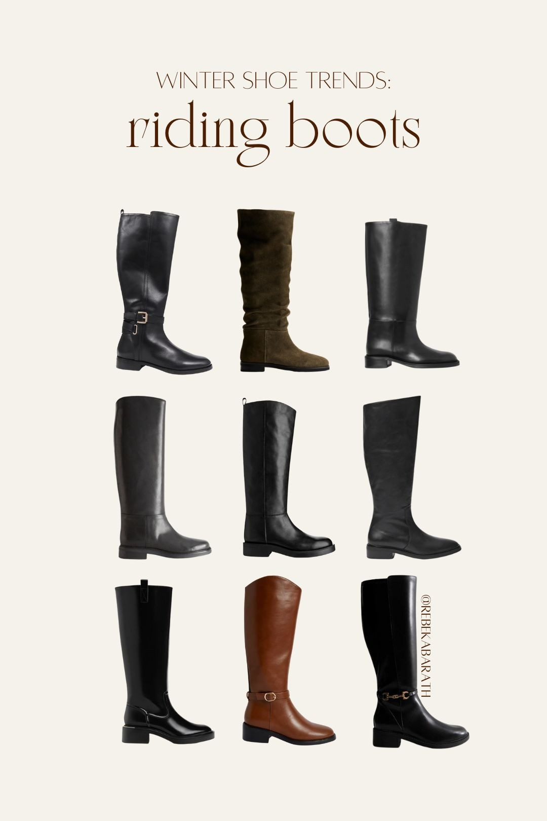 winter shoe trends: riding boots ✨

knee high boots | black boots | brown boots | women’s boots | suede boots | winter shoes | riding boots 

 #LTKSeasonal #LTKStyleTip #LTKShoeCrush