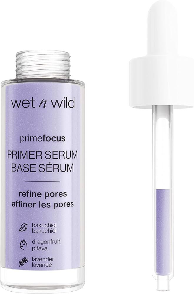 Wet n Wild Prime Focus Pore Minimizing Facial Serum Primer Makeup Extending | Reduces Pores | Imp... | Amazon (US)