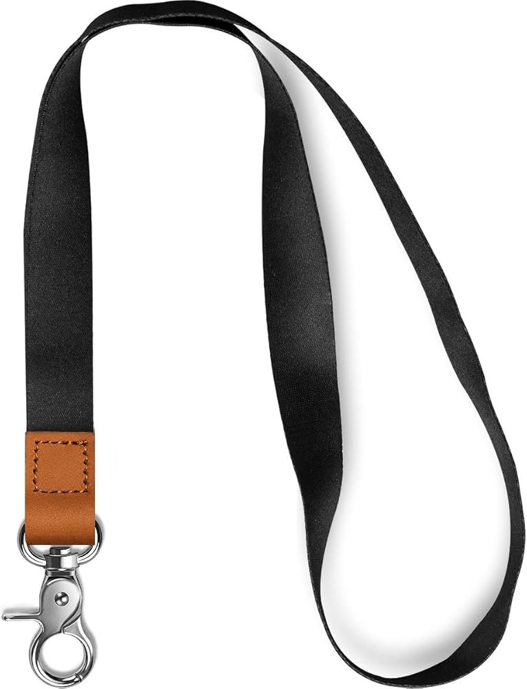 AZEAM Lanyard,Black Lanyard for Keys Keychain Lanyard Holder with Metal Clasp, ID Badges Cool Lan... | Amazon (US)