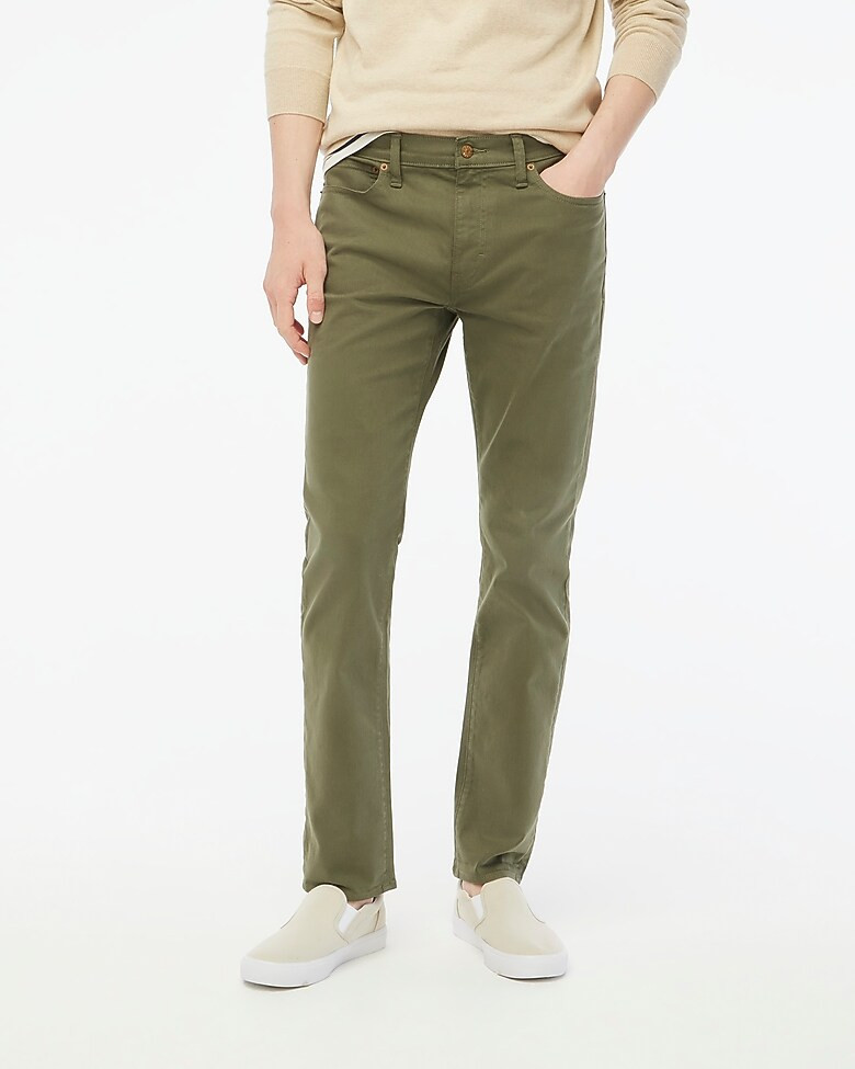 Slim-fit garment-dyed five-pocket pant | J.Crew Factory