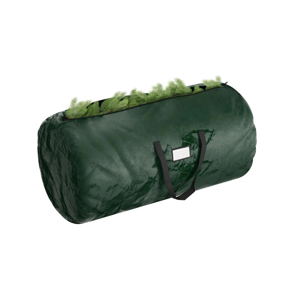 Hastings Home 30-in W x 30-in H Green Christmas Tree Storage Bag (For Tree Heights 6-ft-9-ft) | 154259ZGU | Lowe's