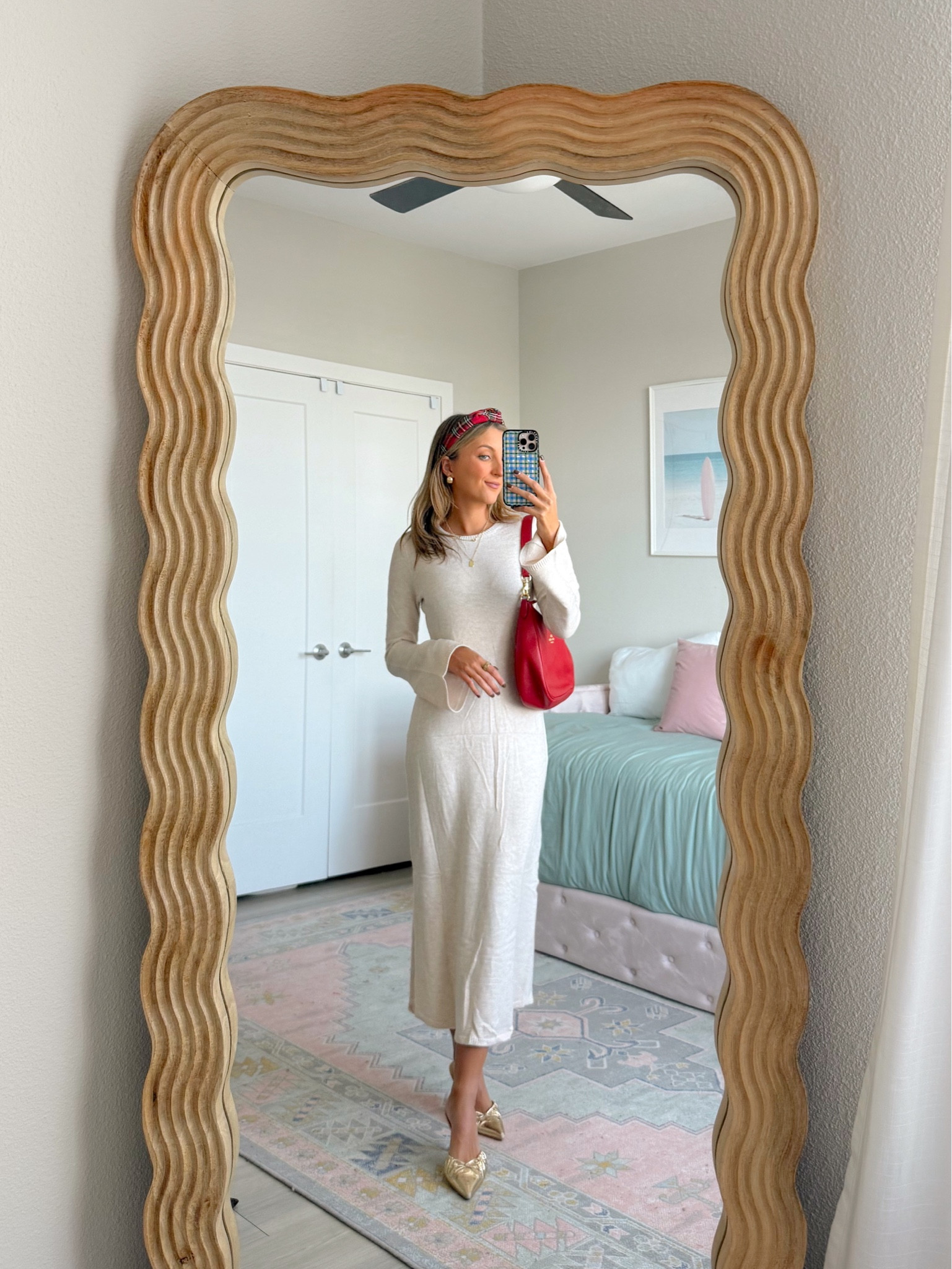 amazon holiday outfit idea / christmas party outfit idea ❤️🎄 wearing a size XS in this sweater dress 

#LTKootd #LTKHoliday