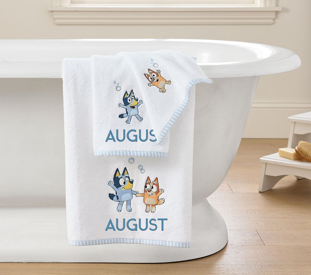 Bluey Bath Towels | Pottery Barn Kids