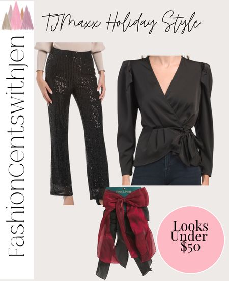 Tjmaxx holiday looks! This entire look under$50!

Holiday outfit 
Holiday party
Holiday outfit look
Black sparkly outfit 

#LTKHoliday #LTKSeasonal #LTKparties