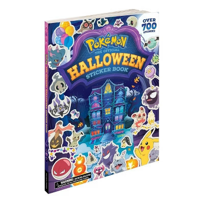 Pokémon Halloween: The Official Sticker Book - by  Pikachu Press (Paperback) | Target