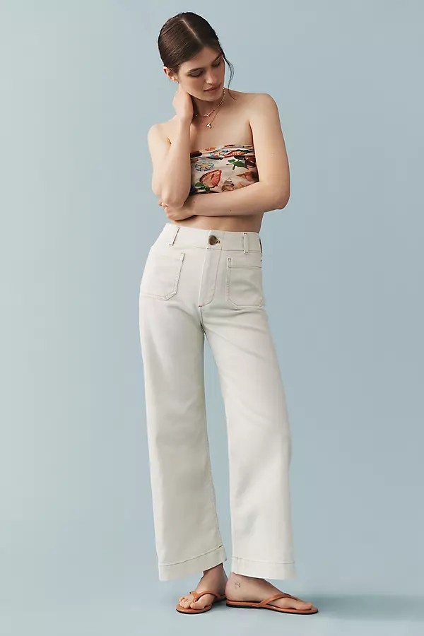 The Colette Full-Length Wide-Leg Jeans by Maeve | Anthropologie (US)