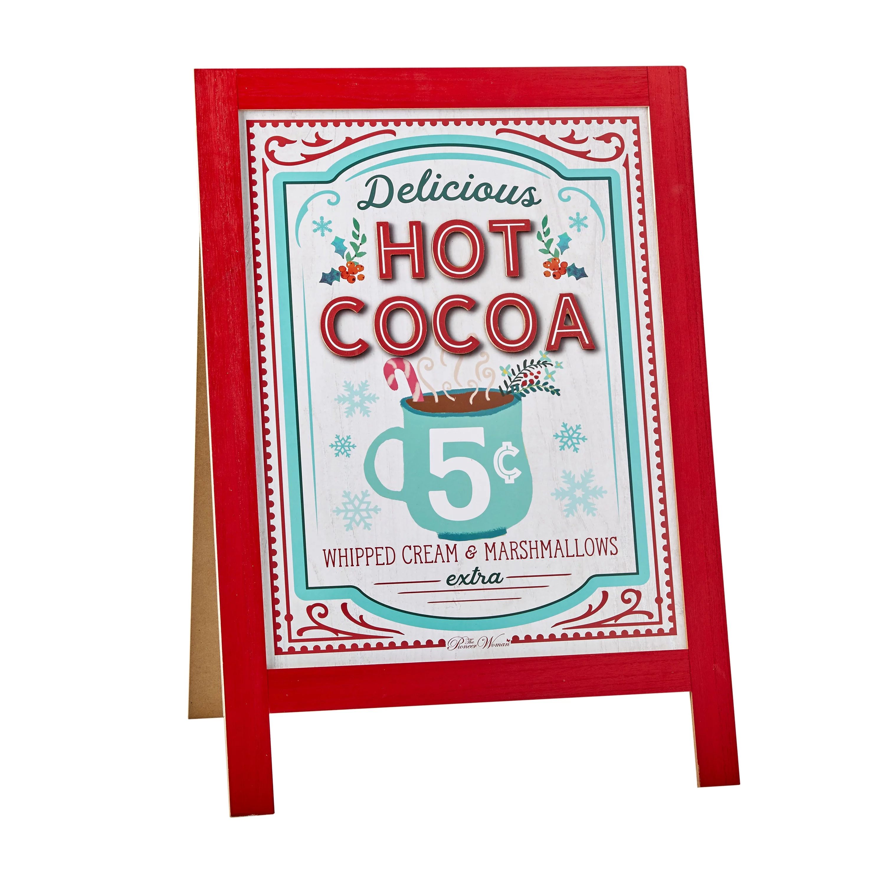 The Pioneer Woman Shop Sign, Hot Cocoa | Walmart (US)