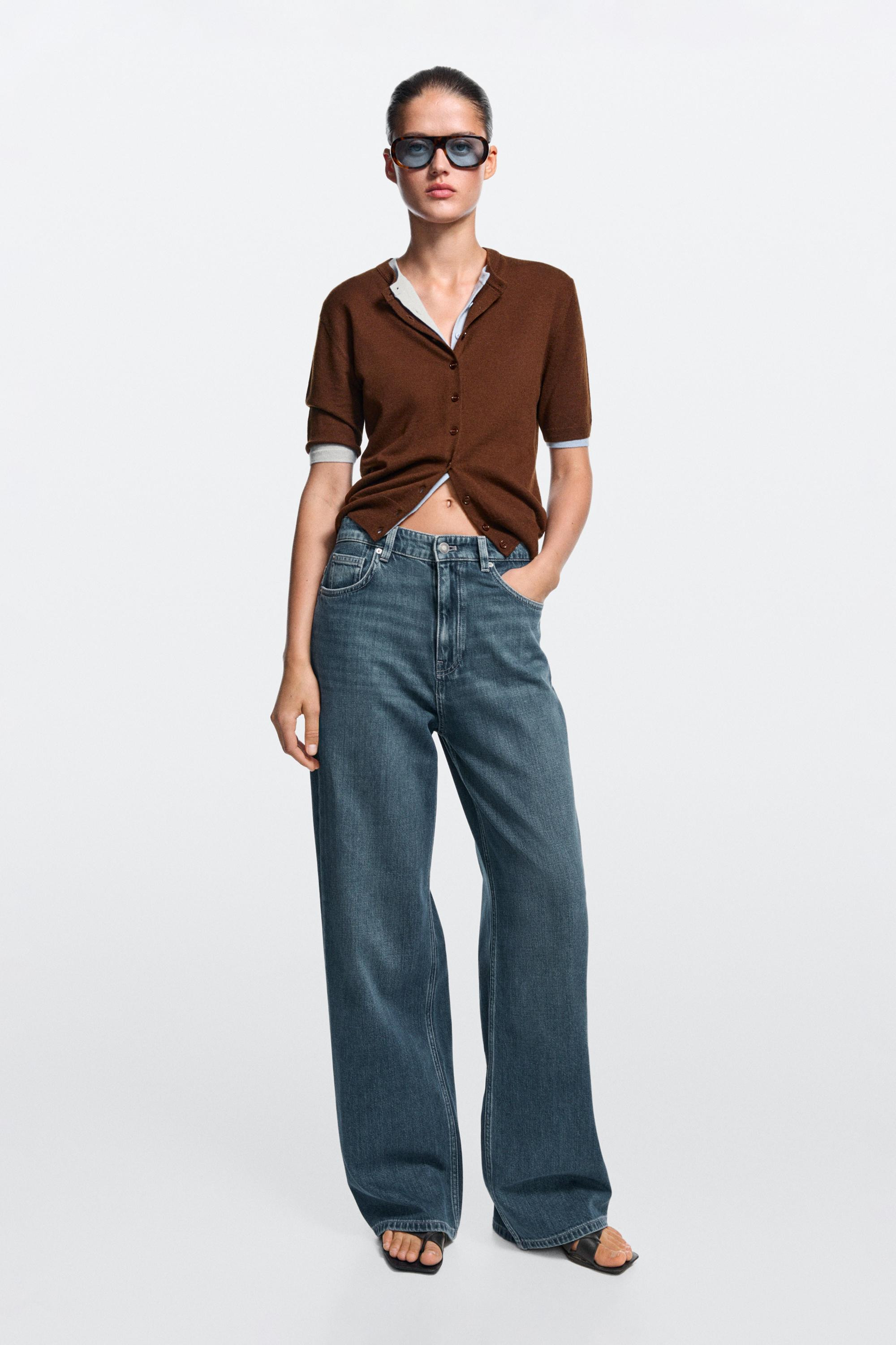 Relaxed-Fit Wide-Leg-Jeans | Massimo Dutti DE