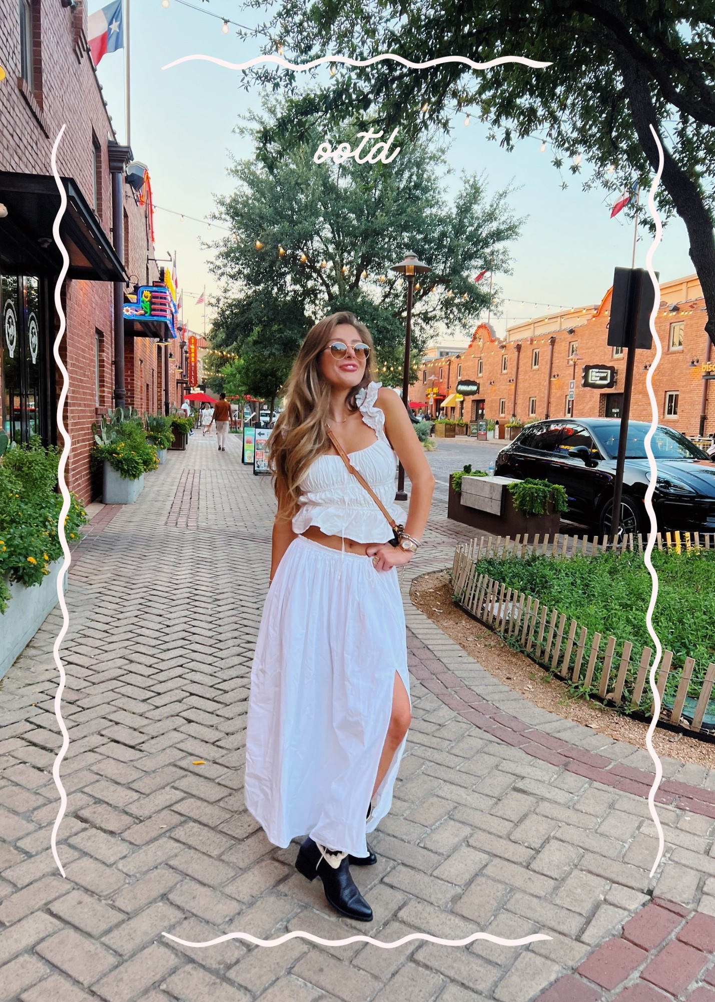 Stockyards ootd !!! XS in both 🤠