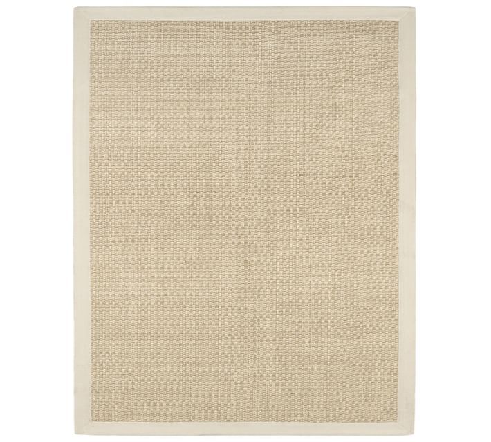 Chenille Jute Basketweave Handwoven Rug - Natural | Pottery Barn (US)