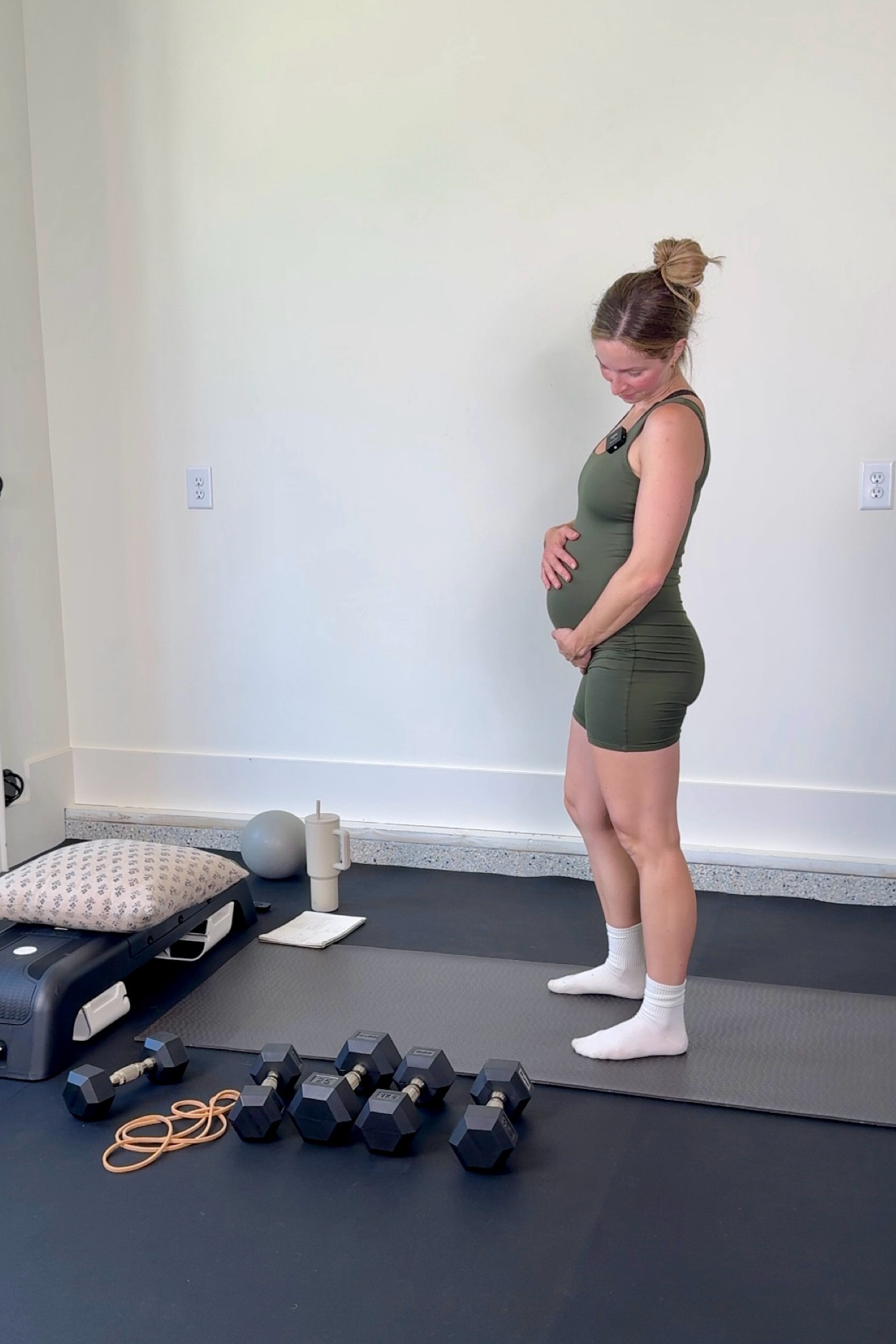 If I could only wear one workout outfit during pregnancy it might be this one. It’s from Amazon and less than $25 right now! I’m wearing my regular size small because it’s meant for maternity. Linked the best claw clip for long & thick hair as well. 

#LTKSaleAlert #LTKBump #LTKFitness