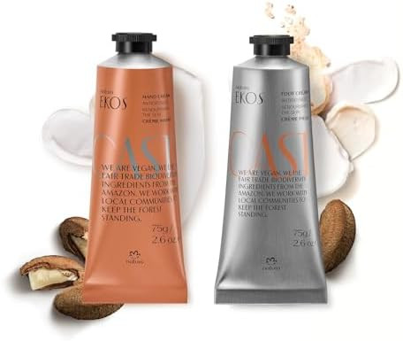Natura – Castanha Hand & Foot Cream Bundle Duo – Nourishing Set with Brazil Nut Oil – Deep ... | Amazon (US)