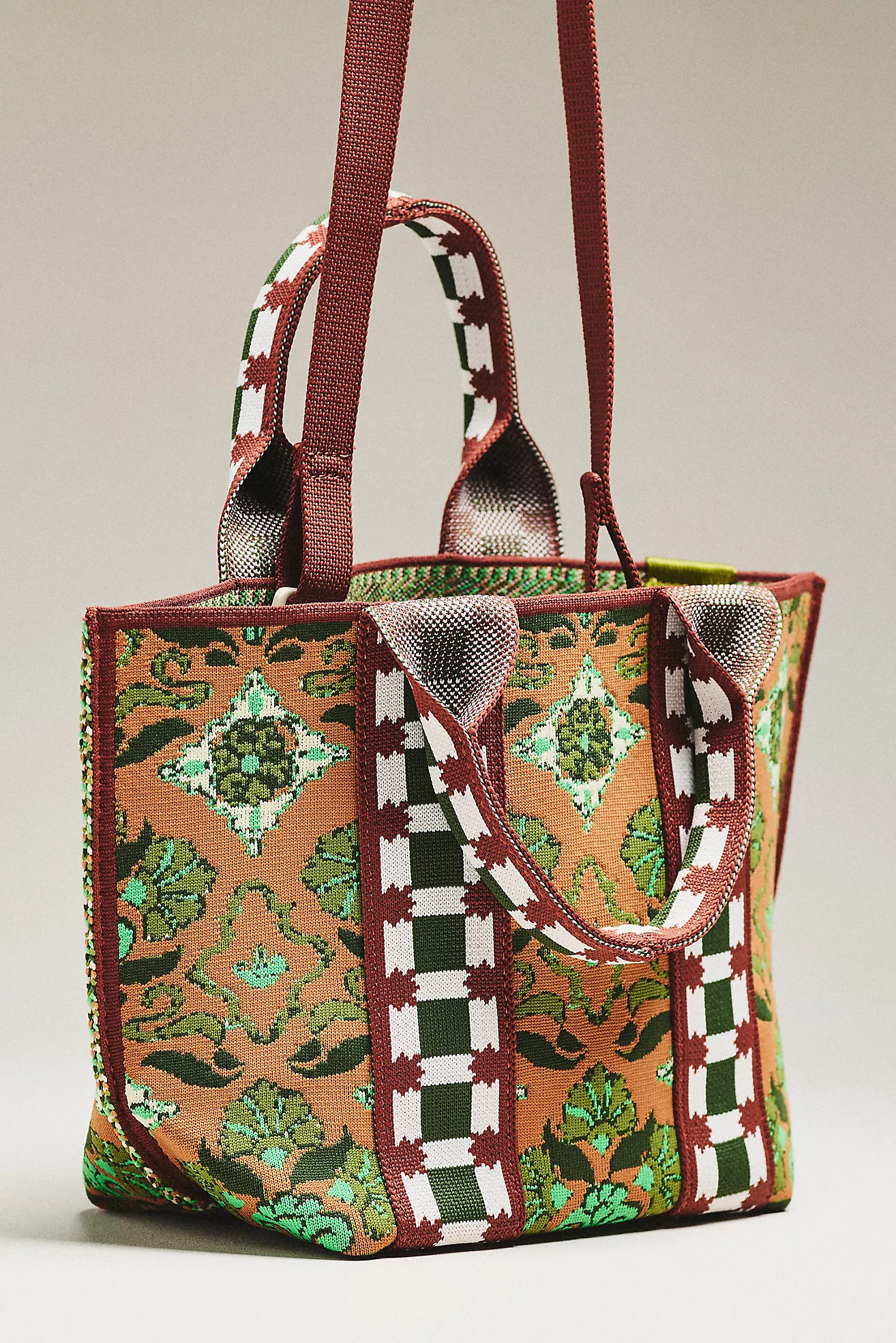 ALÉMAIS Cece Jacquard Mini Tote | Anthropologie (US)