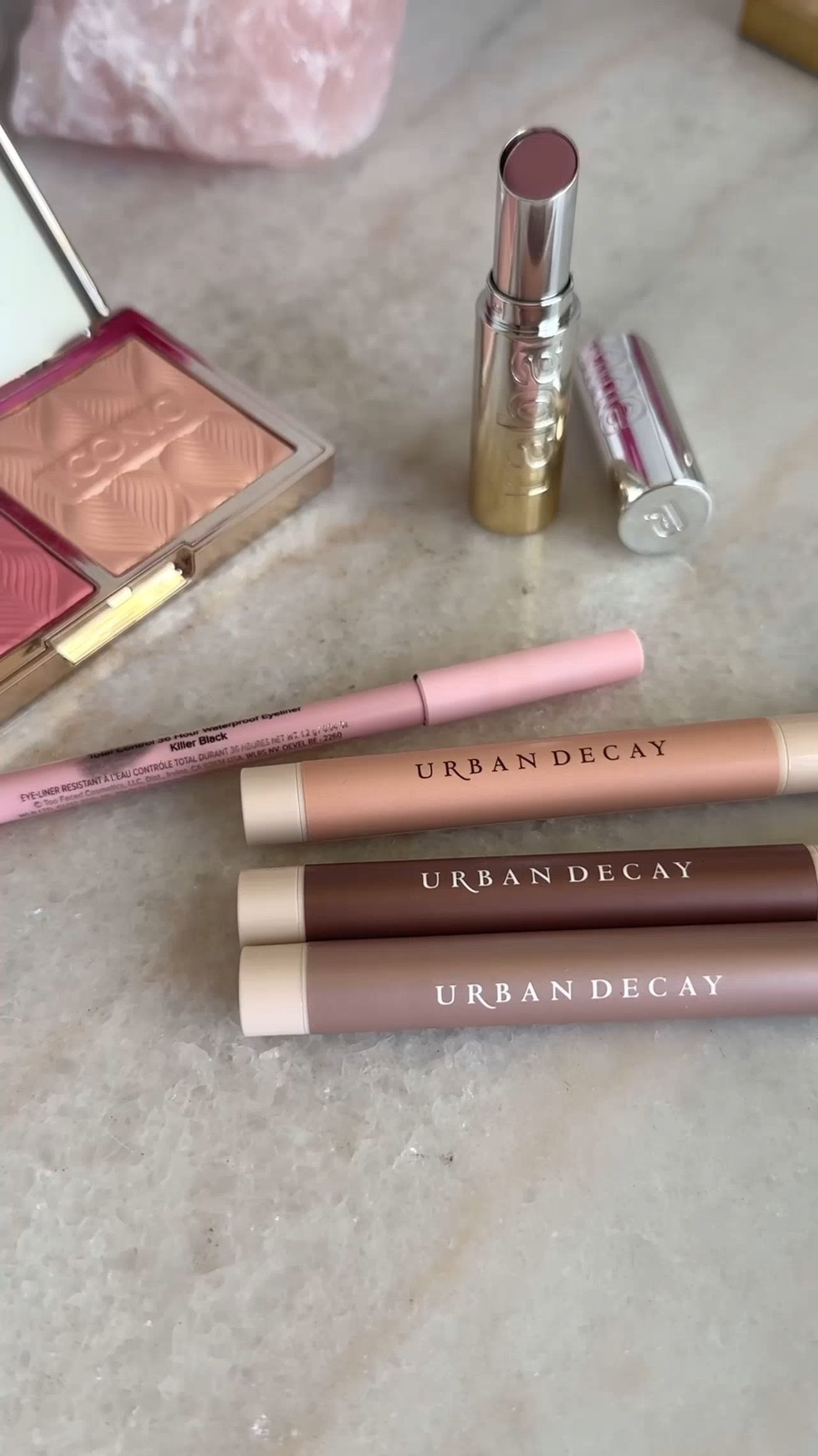 #ad
It's the final week of the @ULTABeauty 21 Days of Beauty, and they still have plenty of amazing deals left!  Make sure you follow me on LTK, because I'll be sharing my favorite finds each day.
Today's makeup look featured 4 products that are 50% off this week!  

You can read more details about each product over on my blog, but here's when you should plan to buy each product to get them for 50% off:
• Too Faced Killer Liner 36 Hour Waterproof Gel Eyeliner 9/12-9/18
• Urban Decay Naked Eyeshadow Sticks 9/13
• Iconic London Silk Glow Duo 9/16
• Rabanne Dramalips 9/12

What products are you picking up before the event ends?
#ULTA #ULTABeauty  

 #LTKOver40 #LTKSaleAlert #LTKBeauty