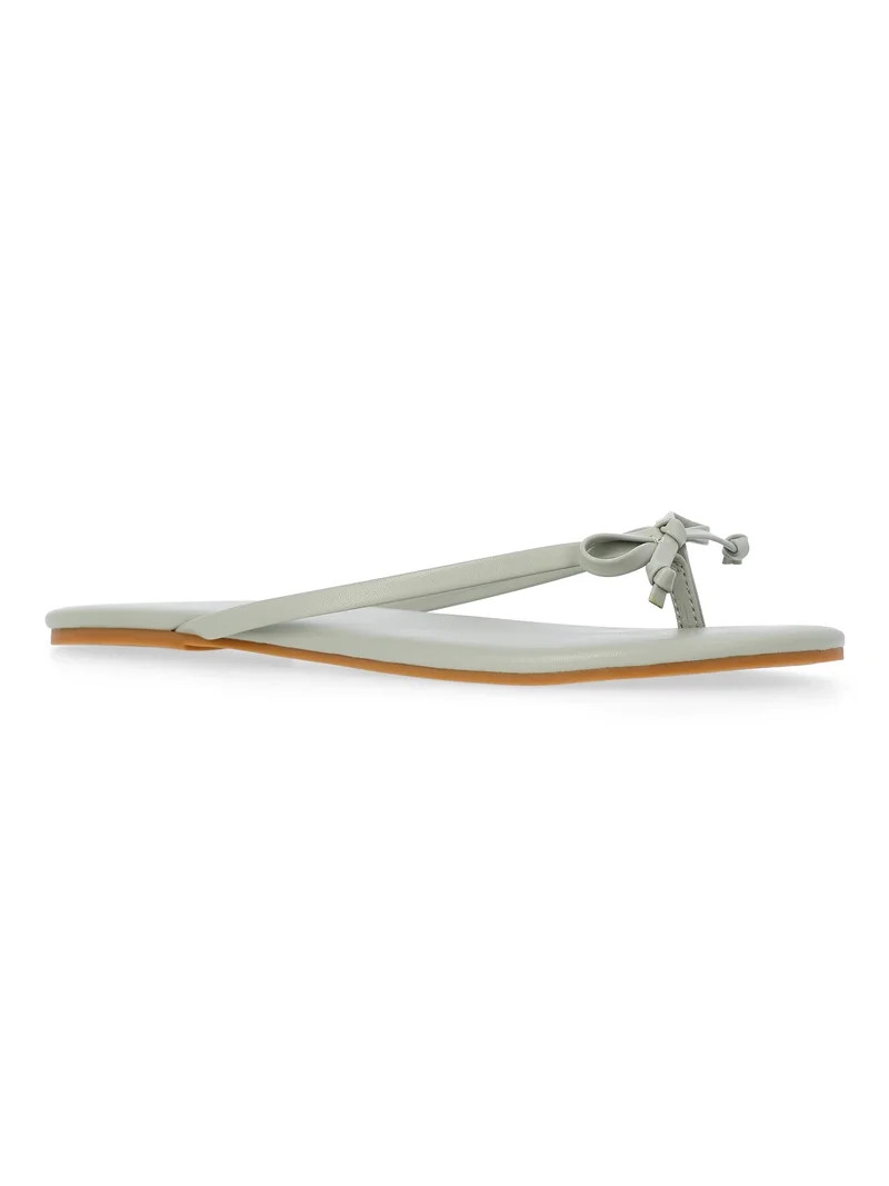 Time and Tru Women's Barely There Thong Sandals | Walmart (US)