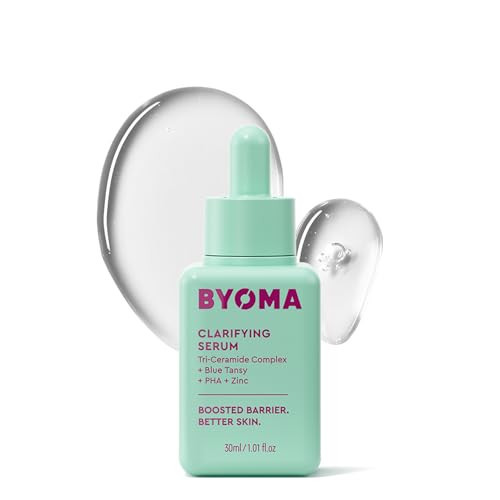 BYOMA Clarifying Serum - Barrier Repair Serum - Clarifying Facial Serum for Acne Prone Skin - Calming Face Serum with Ceramides, Blue Tansy, PHA & Zinc - Balanced & Healthy Skin - 1.01 fl. oz | Amazon (US)
