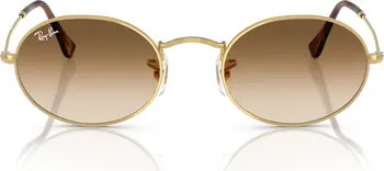 54mm Gradient Round SunglassesRay-Ban | Nordstrom