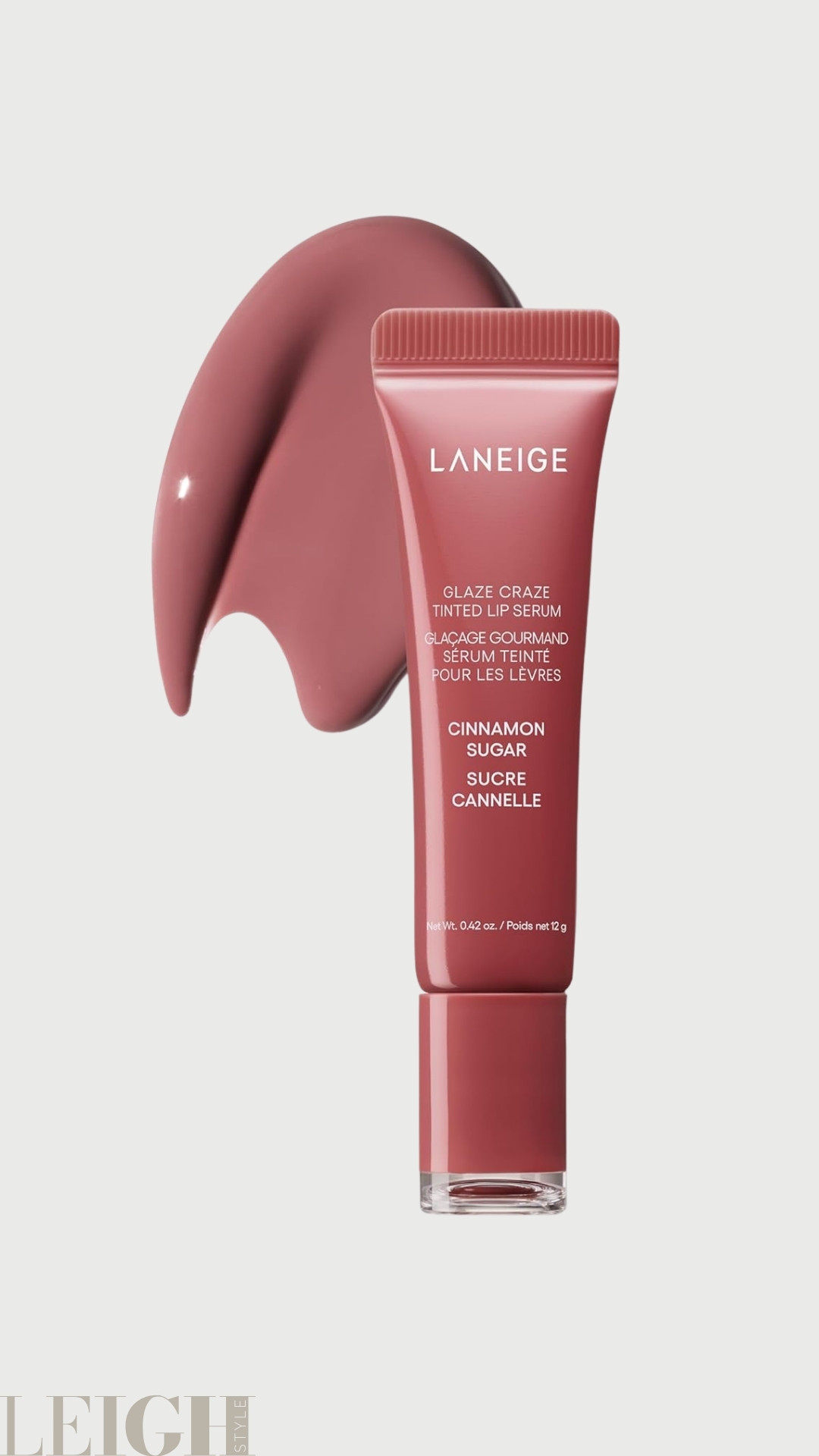 The Laneige Glaze Craze Tinted Lip Serum in Cinnamon Sugar delivers the perfect balance of hydration and glossy color. This nourishing lip serum melts onto the lips with a smooth, glaze-like finish, leaving behind a warm rosy-brown tint that enhances your natural lip tone. 

 #LTKootd #LTKBeauty #LTKTravel