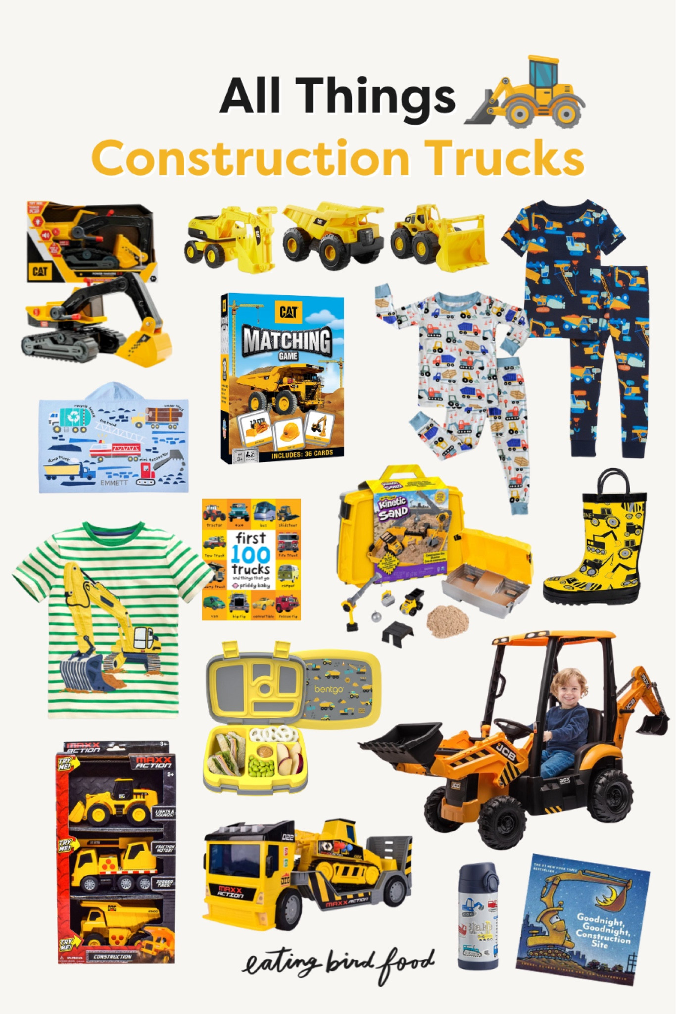 My two year old son is really into all things construction trucks so here’s a little roundup with lots of our fave construction truck toys and apparel. So many good gift ideas. ☺️ 

#LTKFamily #LTKFindsUnder100 #LTKKids