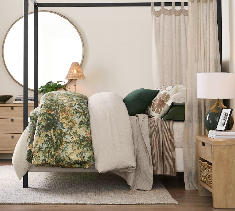 Greenwood Percale Duvet Cover | Pottery Barn (US)