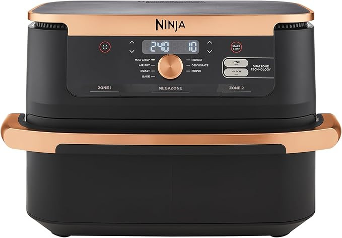 Ninja Foodi FlexDrawer Air Fryer, Tongs, Dual Zone with Removable Divider, Large 10.4L Drawer, 7-... | Amazon (UK)