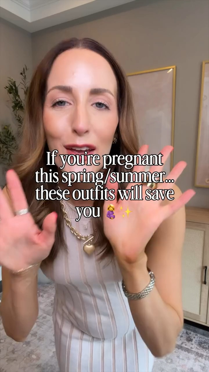 Spring and summer outfits that are bump friendly! 