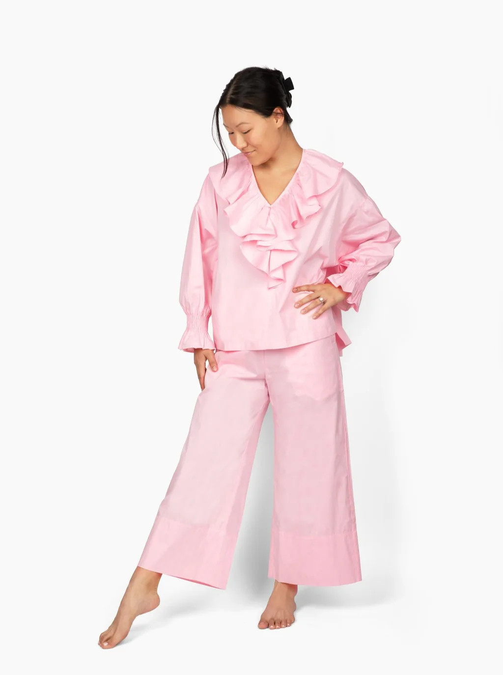 Lady Bird Dream Pant Set - Pink Petal | Quiet Culture
