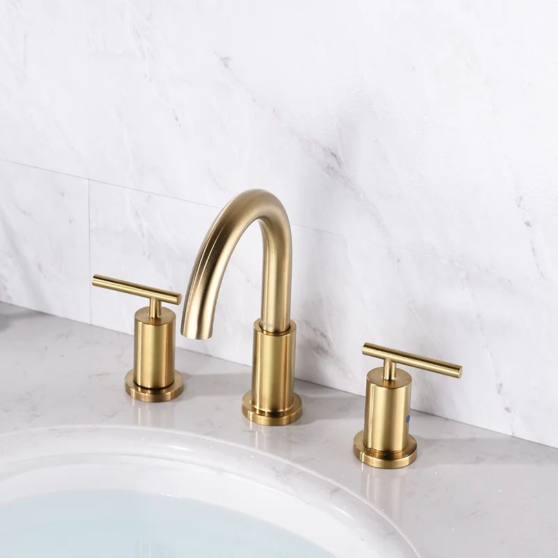 1433108 Widespread Bathroom Faucet with Drain Assembly | Wayfair North America