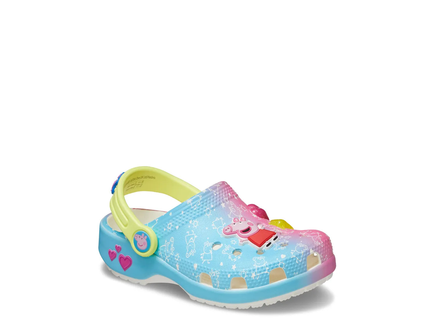 Crocs Peppa Pig Classic Clog Kids' | Girl's | Multicolor | Size 4 Toddler | Clogs | Sandals | Slip-Ons | DSW