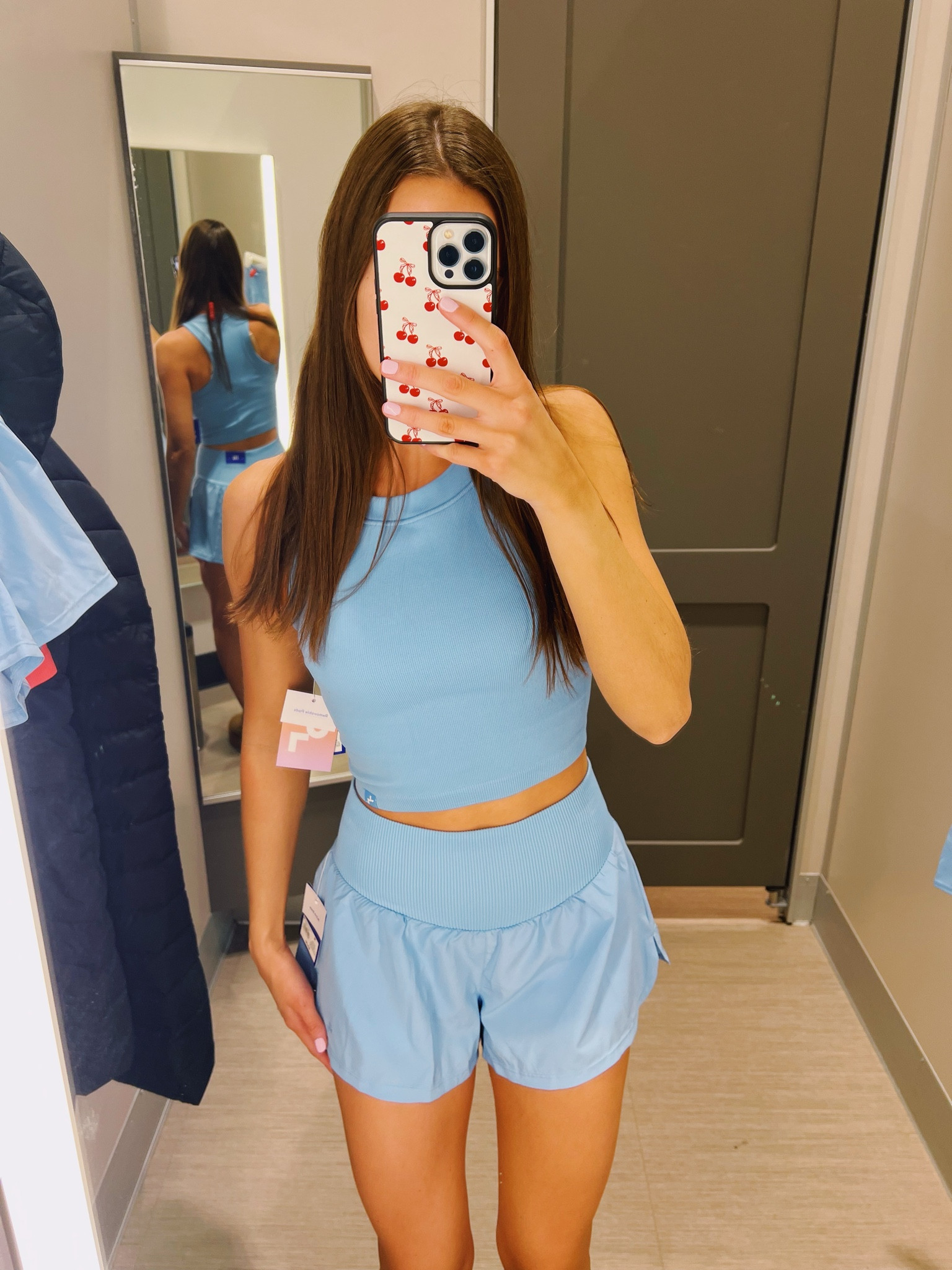 wearing a size small top & bottom! 