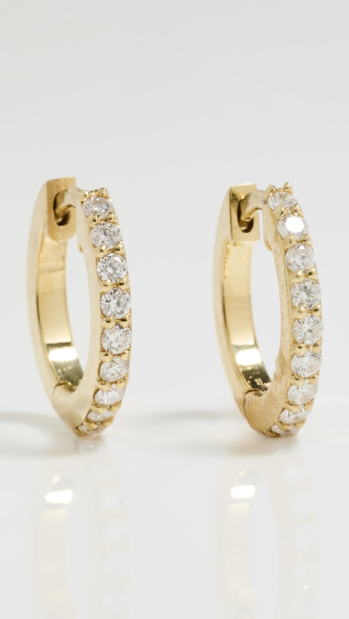 18k Small Huggies | Shopbop