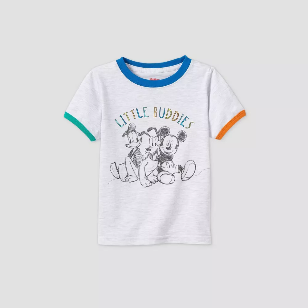 Boy's Disney Mickey Mouse Stars T-shirt : Target