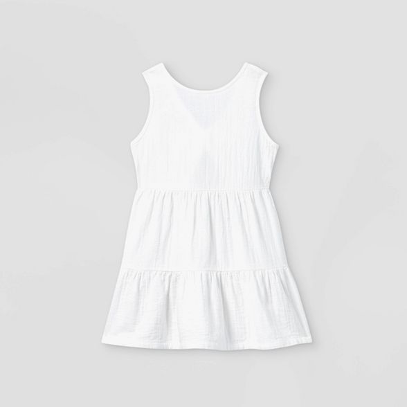 Toddler Girls' Tiered Tank Dress - Cat & Jack™ | Target