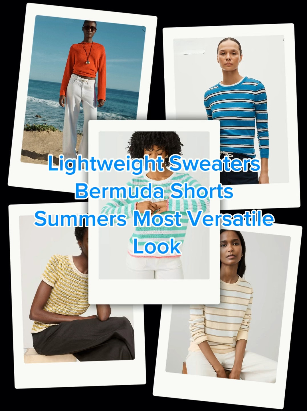 Causal workdays, weekends and vacations, lightweight sweaters are Bermuda shorts make the perfect, causal yet polished look  

#LTKTravel #LTKWorkwear #LTKOver40
