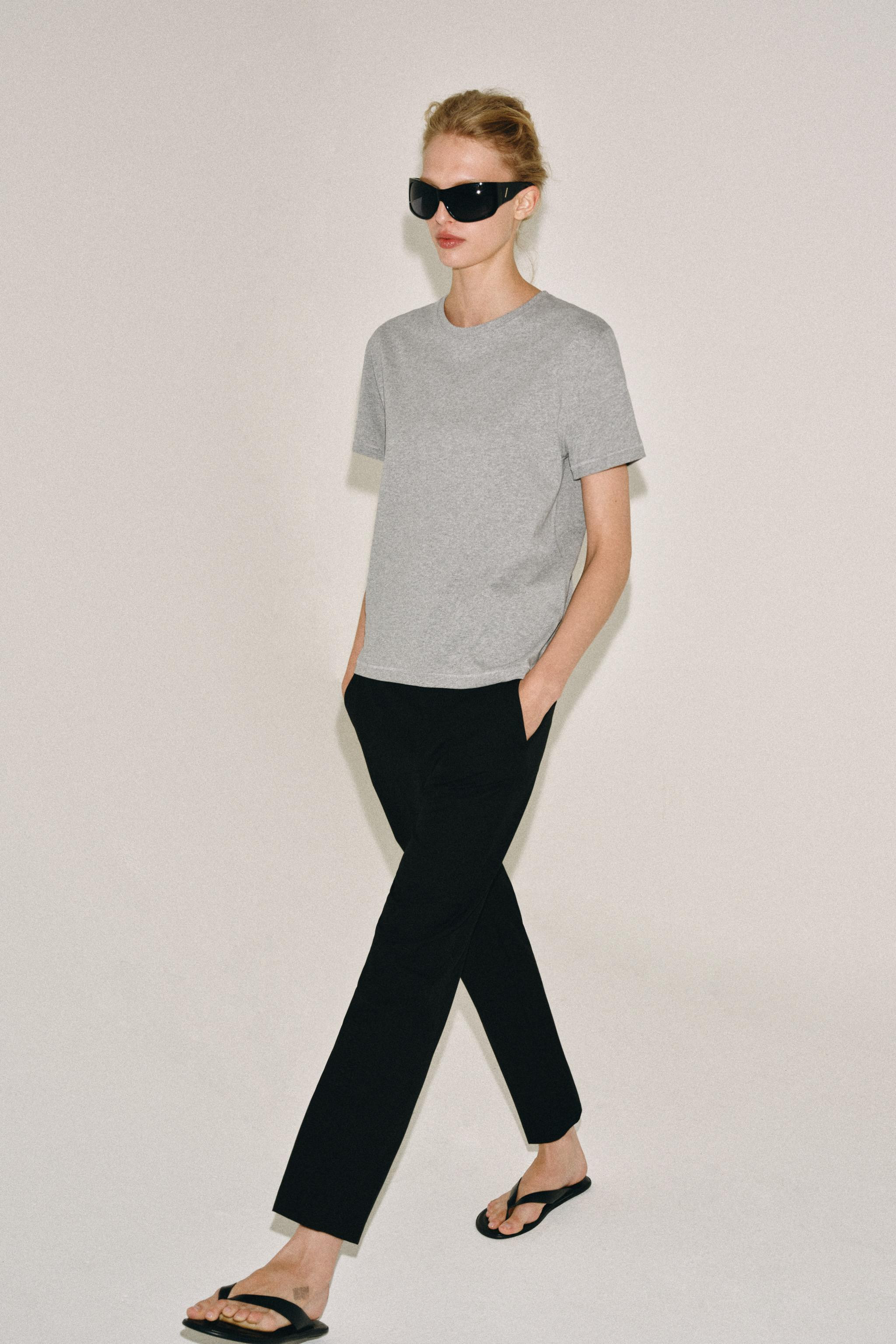ROUND NECK T-SHIRT | Zara FR