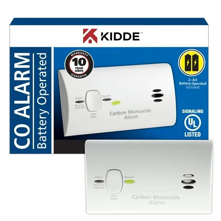 Kidde AA Battery Operated Basic Carbon Monoxide Alarm - 9CO5-LP3 | Walmart (US)