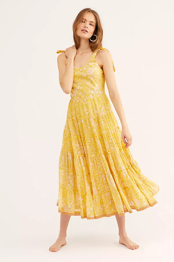 Kika's Printed Midi Dress | Free People (Global - UK&FR Excluded)