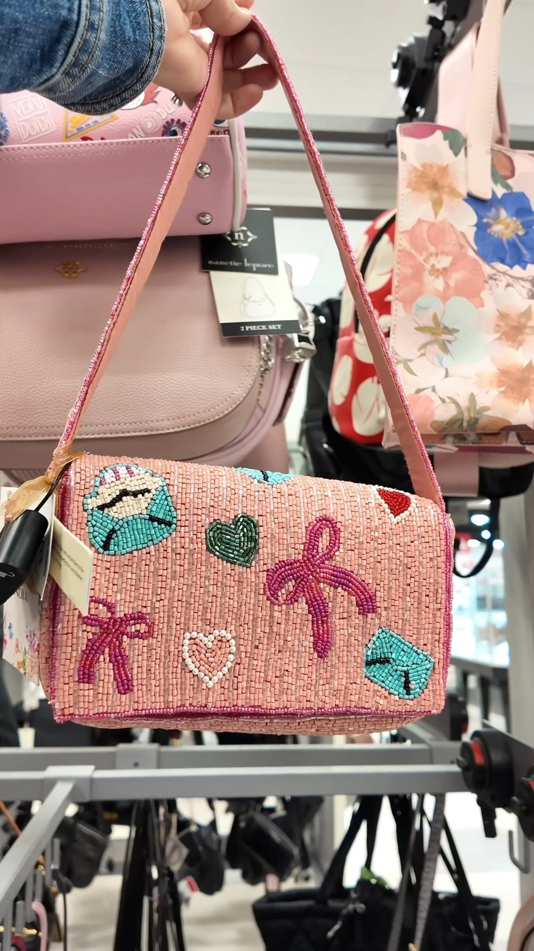 Whyyyy is the spring/valentines day items so cute? Could it be all the pink? Also, let’s talk about these Lenox Dupes + beaded bags. Ok TJ Maxx! 

#LTKvlog #LTKHome #LTKdayinmylife