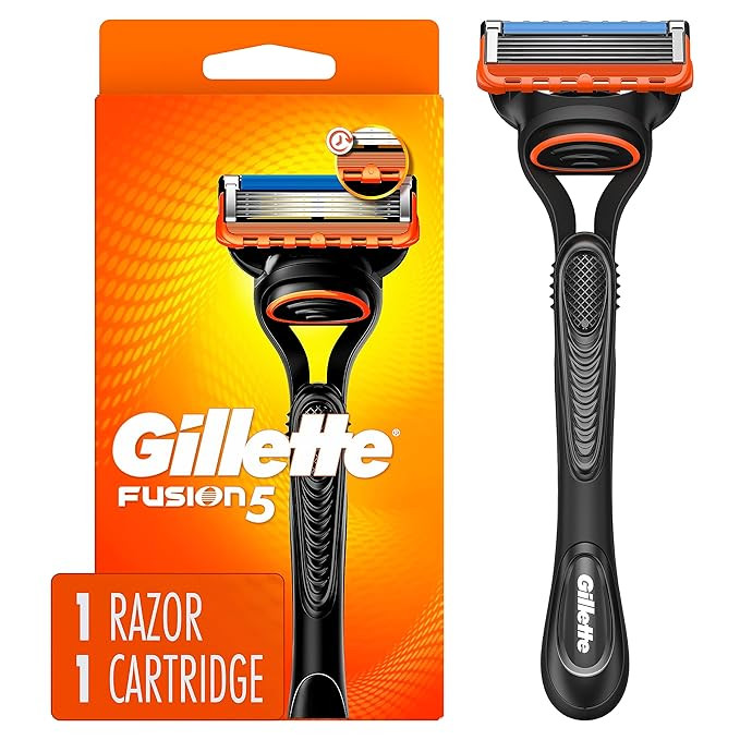 Gillette Fusion5 Razor for Men, Handle + 1 Razor Blade Refill | Amazon (US)
