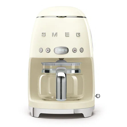 SMEG 50's Retro Style 10 cup Drip Coffee Machine with Filter | Wayfair North America