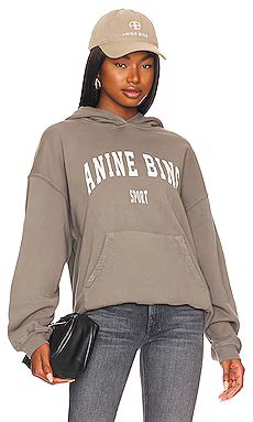 ANINE BING Sport Harvey Sweatshirt in Dusty Olive from Revolve.com | Revolve Clothing (Global)