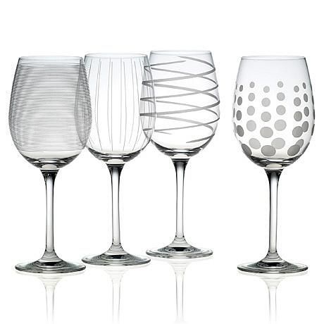 Mikasa ""Cheers"" White Wine Glasses | HSN
