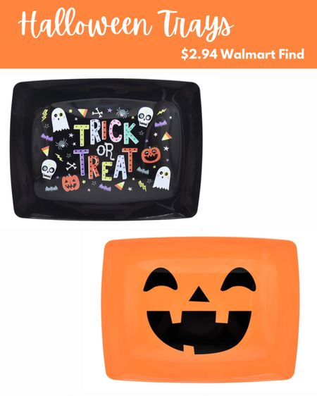 Halloween Orange Pumpkin Rectangular Tray, Plastic, 16 in x 12 in, Partyware, by Way to Celebrate

Trick or treat tray
Halloween
Halloween decor
Walmart finds 

#LTKparties #LTKSeasonal #LTKHalloween