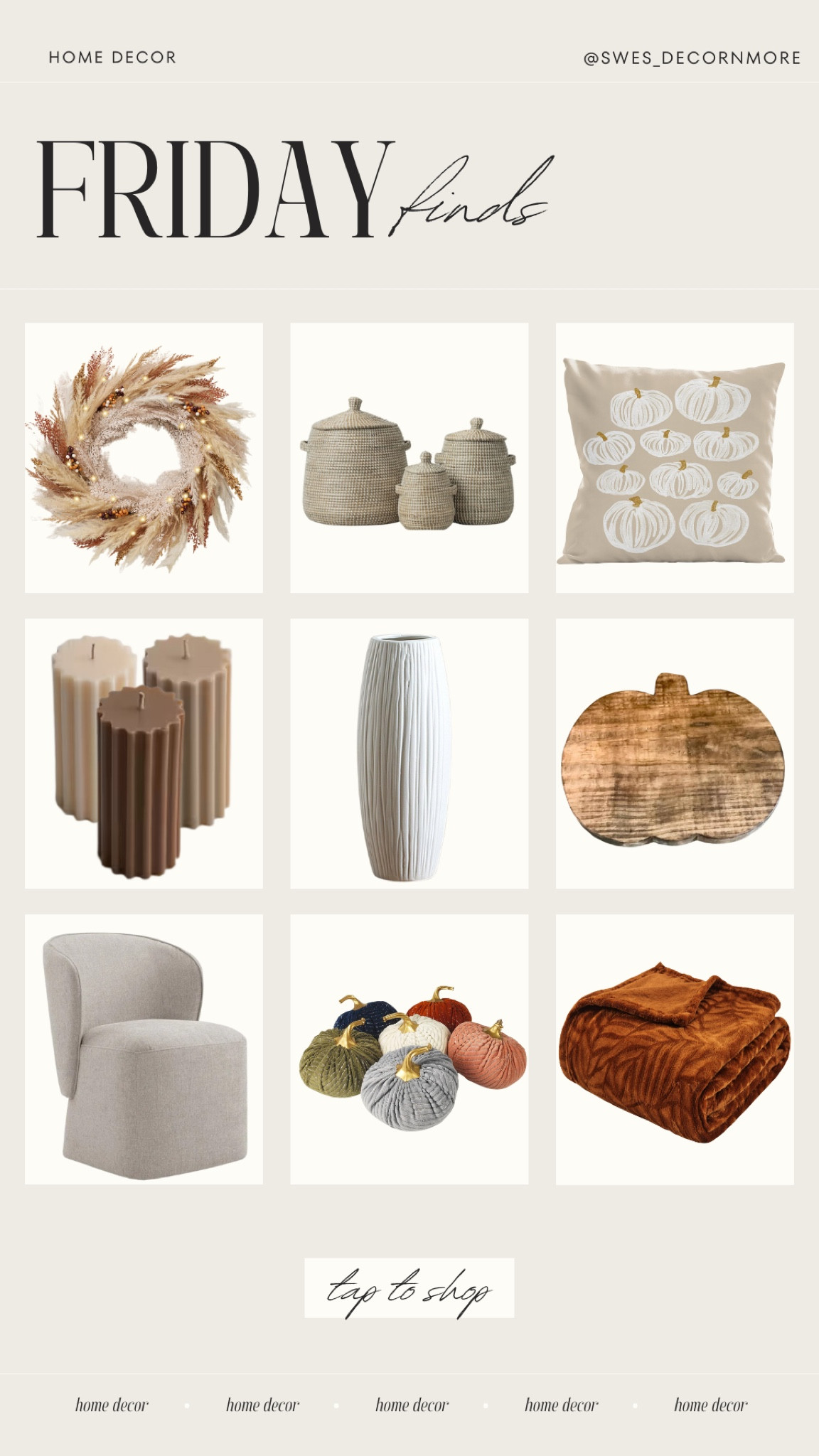 Loving the fall vibes of these Friday finds! Great options for home decor! 

#LTKStyleTip #LTKSeasonal #LTKHome