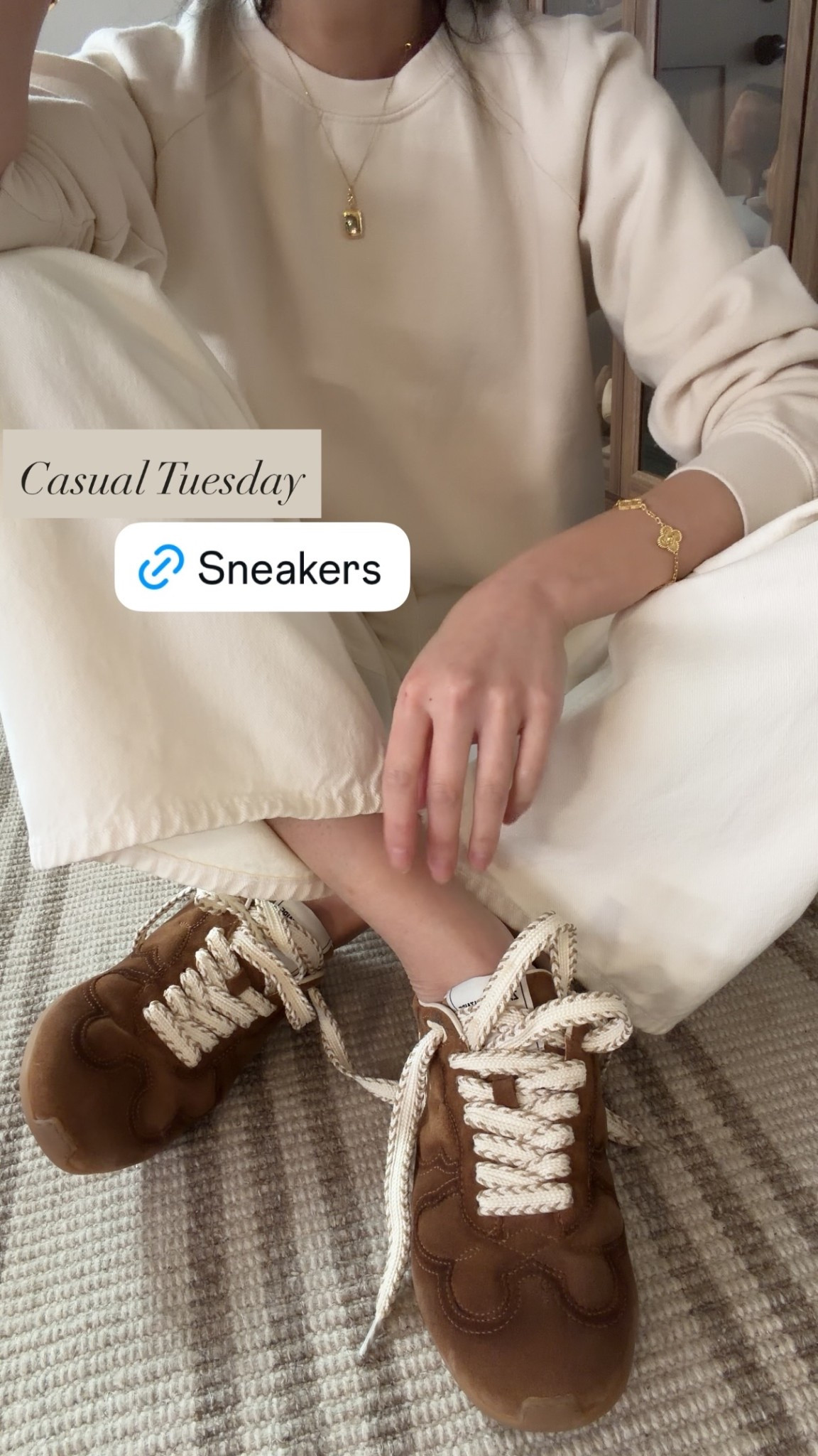 Casual Tuesday in my Zadig & Voltaire sneakers. Look for less linked here too!

#classicstyle
#suedesneakers
#springoutfit
#springstyle
#ootd

#LTKWorkwear #LTKSeasonal #LTKootd