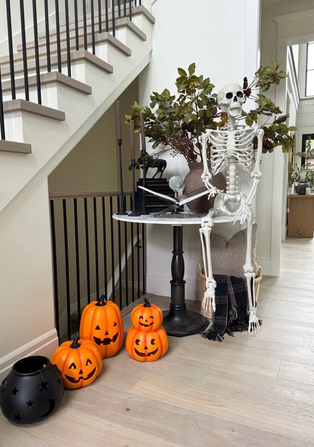 Halloween Finds under $30 from @walmart !  Can you believe these Jack o Lanterns are less than $20 and the 5’ tall poseable skeleton is under $30?!  Such amazing deals!

#walmartpartner #walmartfinds #IYWYK home decor

#LTKhome #LTKfindsunder50 #LTKHalloween